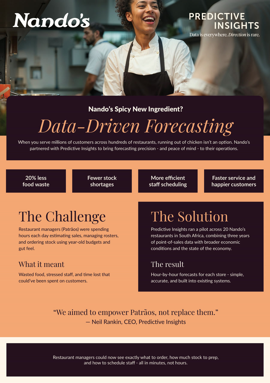 Cover of the Nando's case study PDF